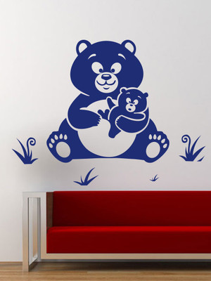

Trends on Wall  Animal Sticker(Pack of 1, Blue