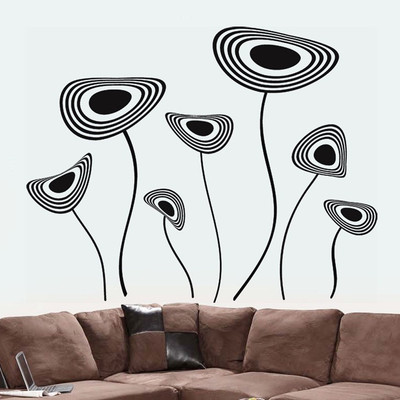 

Happy walls  PVC vinyl Sticker(Pack of 1, Black