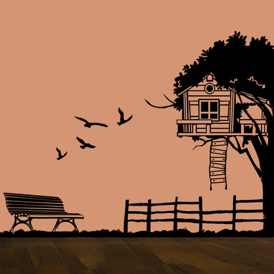 31% OFF on Creative Width Decor Medium Vinyl Sticker Sticker(Pack of 1)