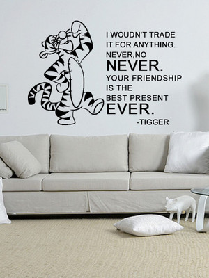 

Trends on Wall Medium Quotes Sticker(Pack of 1)