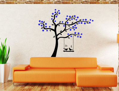 

Smart Wall Guru  Adhesive Sticker(Pack of 1, Black;blue
