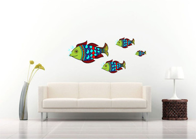 

TMS  wall Sticker(Pack of 1, Multicolor