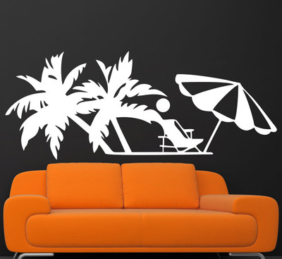 

Vsquare Studio  Wall Sticker Sticker(Pack of 1, White