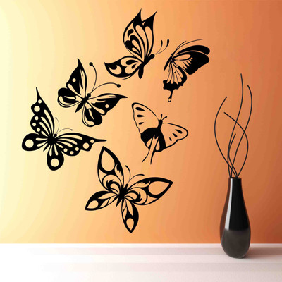 

Vsquare Studio  Sticker Sticker(Pack of 1, Black