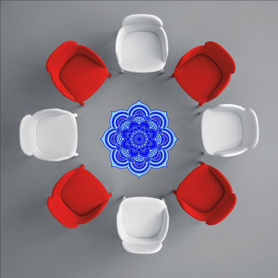 

Espcreation  Vinyl Sticker(Pack of 1, Blue