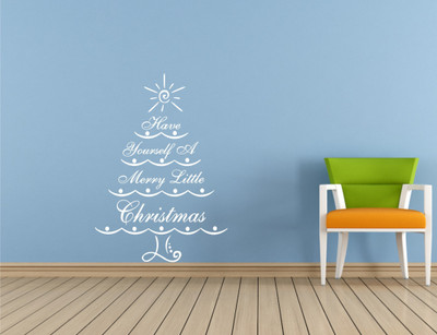 

Wall Guru  Self Adhesive Wall Decal Sticker(Pack of 1, White