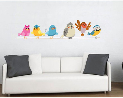 

TMS  wall Sticker(Pack of 1, Multicolor