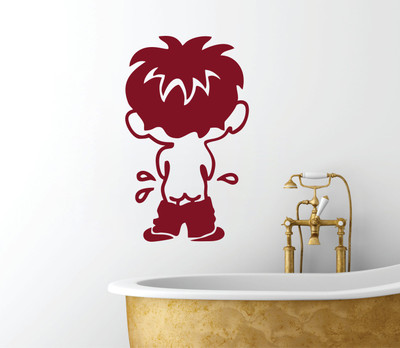 

Decor Kafe  Wall Sticker For Bedroom Sticker(Pack of 1, Burgundy