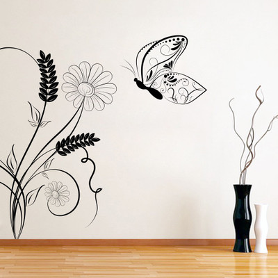 72% OFF on decor kafe Tiny Wall Sticker For Bedroom(Pack of 1)