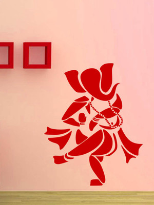 

Trends on Wall  Spritual Sticker(Pack of 1, Red