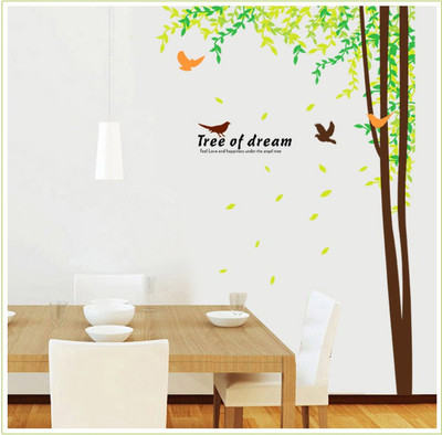 

Oren Empower Large PVC Vinyl Self Adhesive Sticker(Pack of 2)