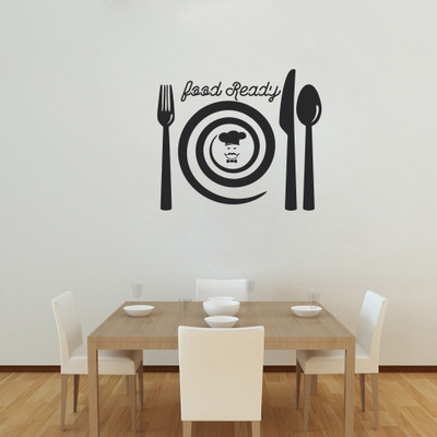 

Decor Wall  Self Adhesive Sticker(Pack of 1, Black