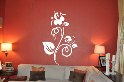 

Wall Guru  Adhesive Sticker(Pack of 1, White