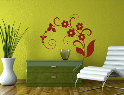 

Wall Guru  Adhesive Sticker(Pack of 1, Brown