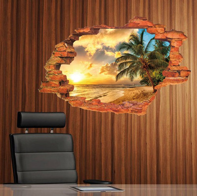 

Print India Enterprise  PVC Vinyl Sticker(Pack of 1, Multicolor