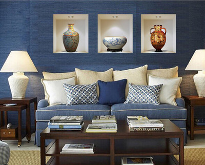 

Artshai Medium Wall decor sticker Sticker(Pack of 3)