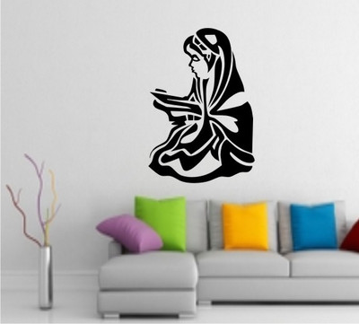

Smart Wall Guru  Adhesive Sticker Sticker(Pack of 1, Black