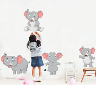 

TMS  wall Sticker(Pack of 1, Multicolor