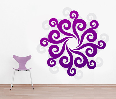 

Wallskart  Poly Vinyl Sticker Sticker(Pack of 1, Black
