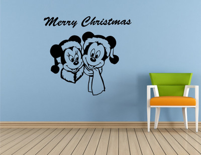 

Wall Guru  Self Adhesive Wall Decal Sticker(Pack of 1, Black
