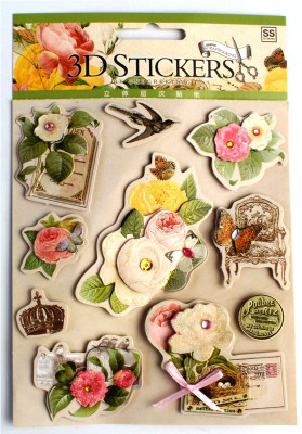 

EnoGreetings  3D Sticker(Pack of 1, Multicolor