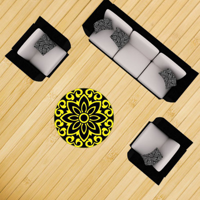 

Espcreation  Vinyl Sticker(Pack of 1, Yellow