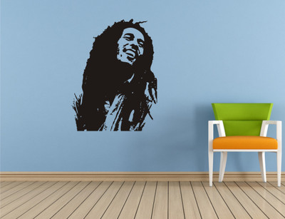 

Wall Guru  Self Adhesive Wall Decal Sticker(Pack of 1, Black
