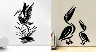 

Vsquare Studio  Wall Sticker Sticker(Pack of 2, Black