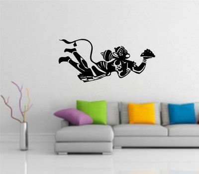 

Smart Wall Guru  Adhesive Sticker Sticker(Pack of 1, Black
