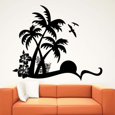 

Vsquare Studio  Wall Sticker Sticker(Pack of 1, Black