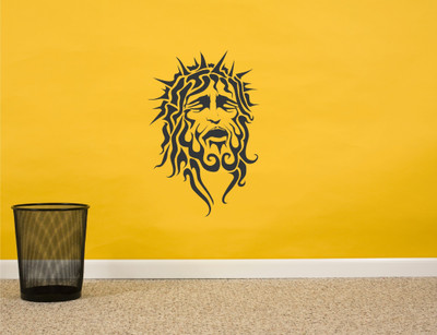 

Wall Guru  Self Adhesive Wall Decal Sticker(Pack of 1, Black