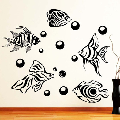 

Vsquare Studio  Sticker Sticker(Pack of 1, Black