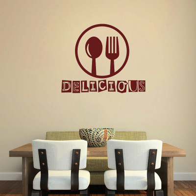 

Decor Wall  Self Adhesive Sticker(Pack of 1, Brown