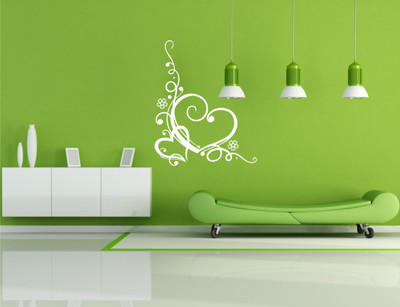 Wall Guru  Adhesive Sticker(Pack of 1, White