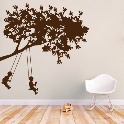 

Creatick Studio  Adhesive Type Sticker(Pack of 1, Brown