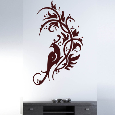 

Pickypomp  Adhesive type Sticker(Pack of 1, Brown