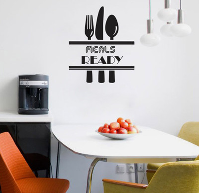

Decor Wall  Self Adhesive Sticker(Pack of 1, Black