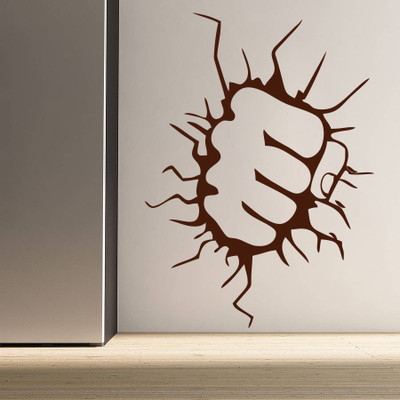 

Creatick Studio  Adhesive Type Sticker(Pack of 1, Brown