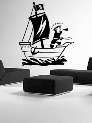 

Trends on Wall  Kids Sticker(Pack of 1, Black