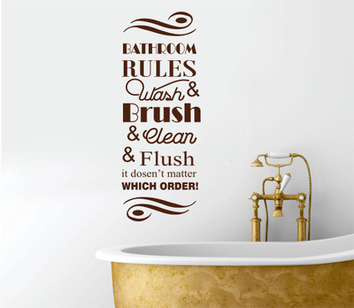

Decor Wall  Self Adhesive Sticker(Pack of 1, Brown