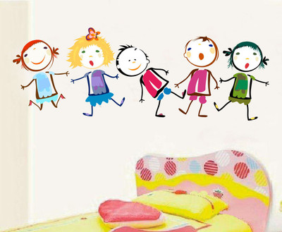 Impression Wall Medium Self Adhesive Sticker(Pack of 1)