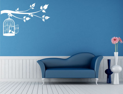 

Wall Guru  Adhesive Sticker(Pack of 1, White