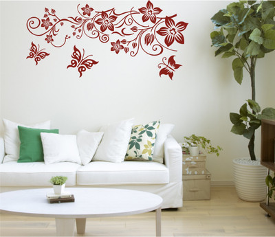 

Smart Wall Guru  Adhesive Sticker(Pack of 1, Brown