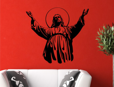 

Heaven Decor1  Self Adhesive Wall Decal Sticker(Pack of 1, White