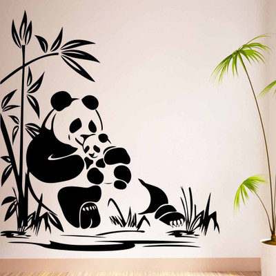 

Vsquare Studio  Wall Sticker Sticker(Pack of 1, Black