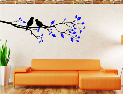 

Smart Wall Guru  Adhesive Sticker(Pack of 1, Black;blue