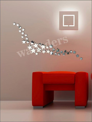 Wall1ders Medium Acrylic Sticker(Pack of 1)
