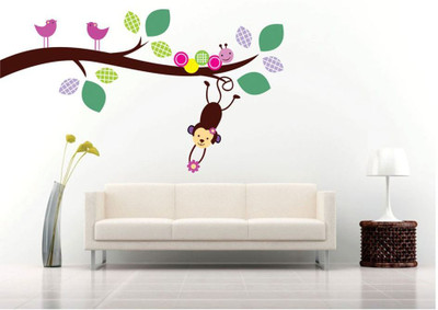 

TMS  wall Sticker(Pack of 1, Multicolor