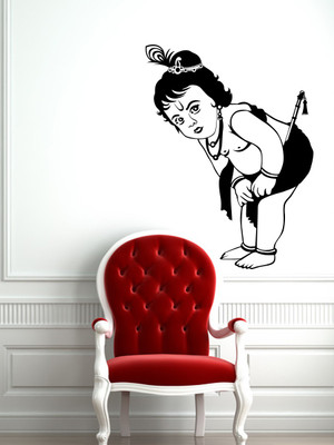 

Trends on Wall  Wall Sticker For Bedroom Sticker(Pack of 1, Black