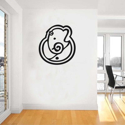 

Rawpockets  Vinyl Sticker(Pack of 1, Black
